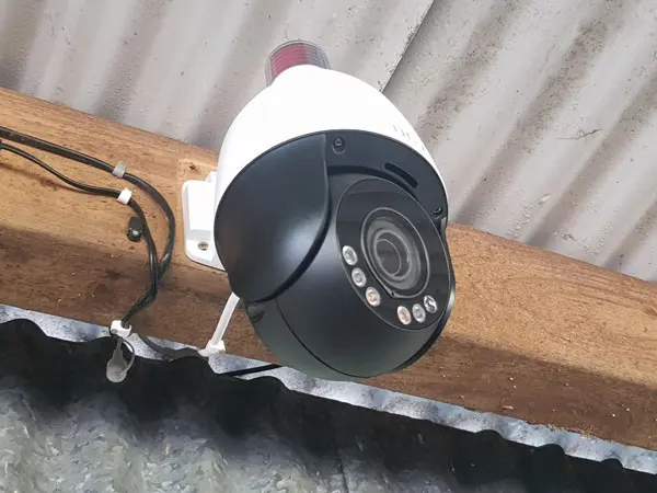 PTZ Camera installed